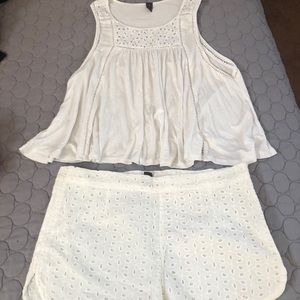 Beach Cover Up - Top and Shorts
